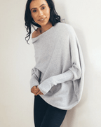 Bella | Womenâ€™s Winter Off-Shoulder Loose Sweater