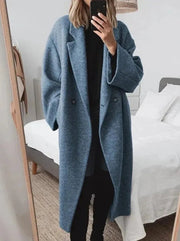 Eva | Womenâ€™s Chic Relaxed Fit Long Coat