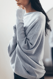 Bella | Womenâ€™s Winter Off-Shoulder Loose Sweater