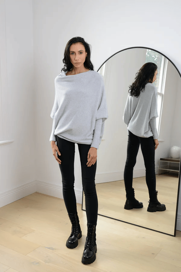 Bella | Womenâ€™s Winter Off-Shoulder Loose Sweater