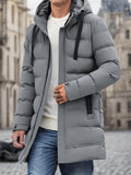 Scott | Menâ€™s Hooded Long Puffer Winter Jacket