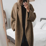 Eva | Womenâ€™s Chic Relaxed Fit Long Coat