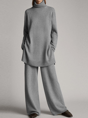 Grace | Womenâ€™s High Neck Two Piece Lounge Set