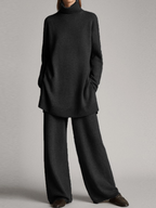 Grace | Womenâ€™s High Neck Two Piece Lounge Set