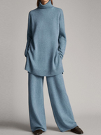 Grace | Womenâ€™s High Neck Two Piece Lounge Set