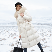 Florence | Women’s High-Collar Long Puffer Winter Coat