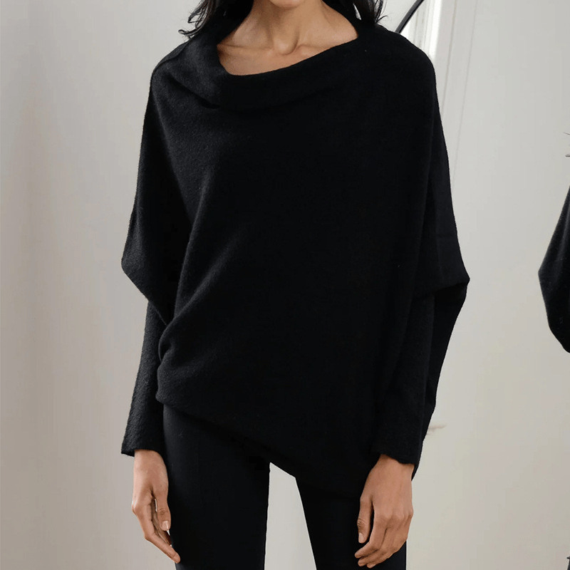 Bella | Womenâ€™s Winter Off-Shoulder Loose Sweater