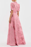 Anabella | Elegant Short Puff Sleeves Dress