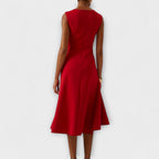 Ariane | Pleated Midi Dress