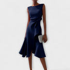 Ariane | Pleated Midi Dress