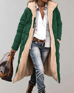 Casey | Winter Womenâ€™s Puffer Coat with Fleece Lining