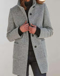 Avery | Women Winter Casual Button Coat
