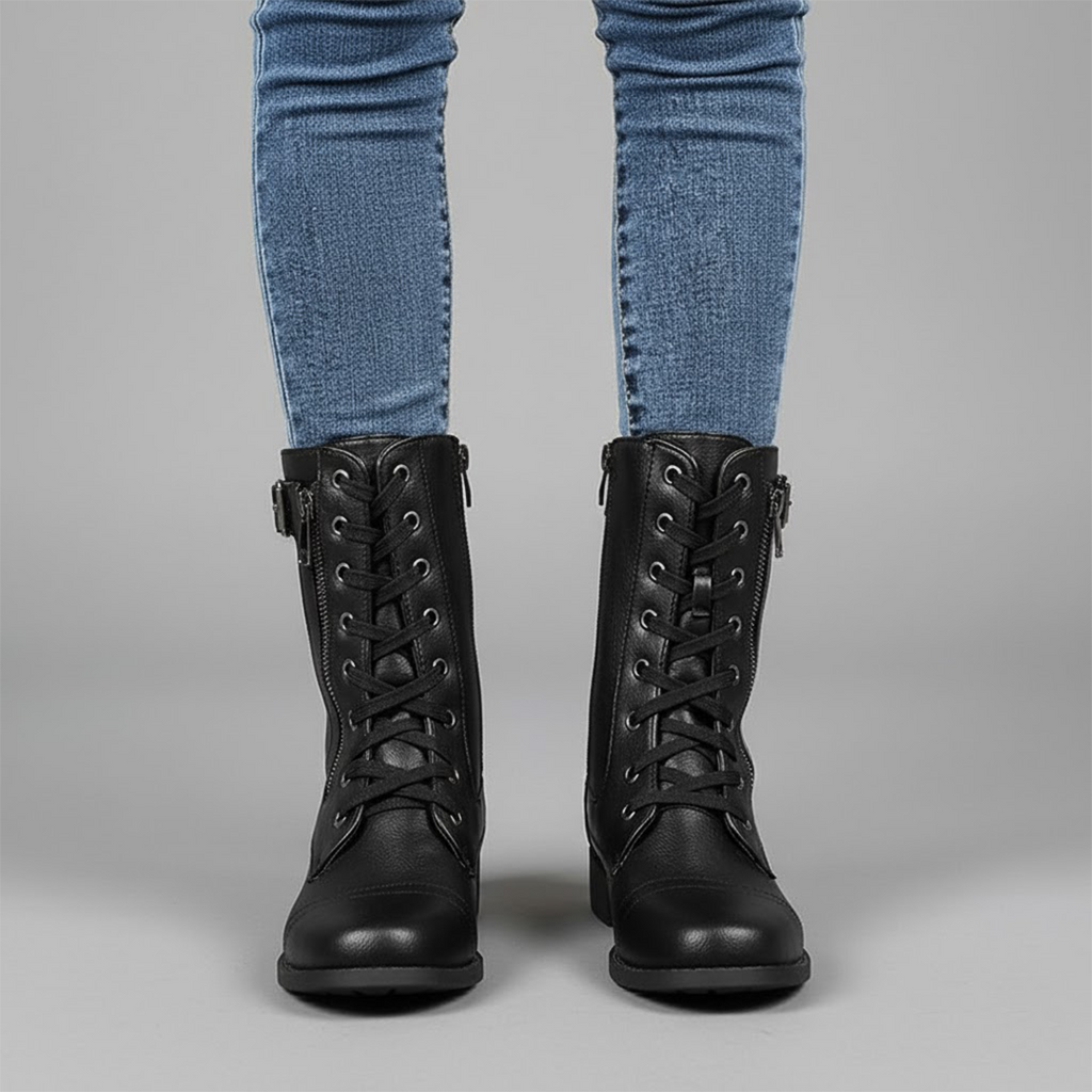 Bonnie | Women’s Orthopedic Ankle Boots with Side Zipper