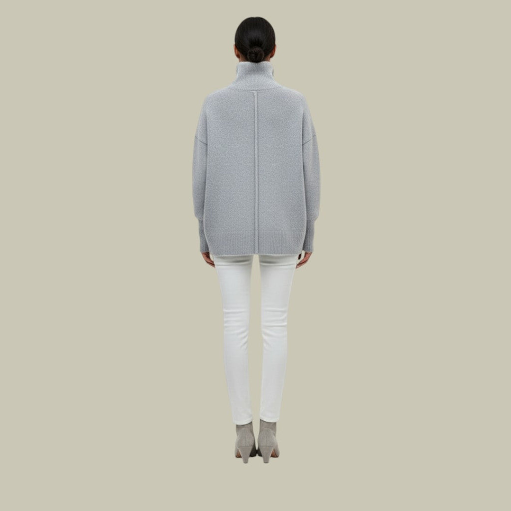Ruby | Women’s Winter Oversized Turtleneck Pullover Sweater