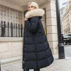 Florence | Women’s High-Collar Long Puffer Winter Coat