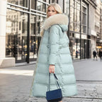 Florence | Women’s High-Collar Long Puffer Winter Coat