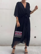 Margery | Elegant Chiffon Midi Dress