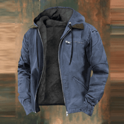 Elliot | Menâ€™s Hooded Zip-Up Winter Casual Jacket