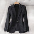 Zara | Women's Blazer with Grid Pattern