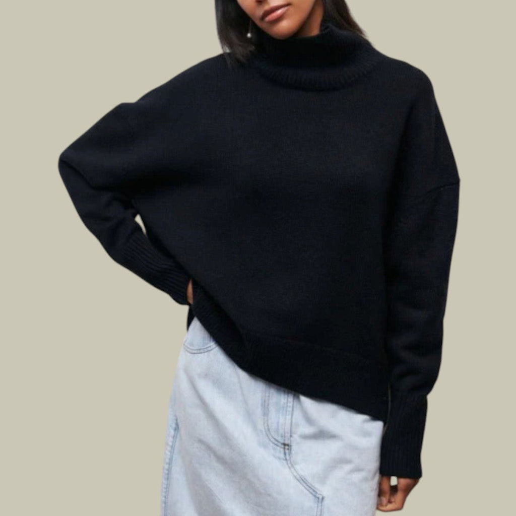 Ruby | Women’s Winter Oversized Turtleneck Pullover Sweater