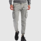 Alexander | Menâ€™s Black Cargo Jogger Pants