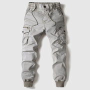 Alexander | Menâ€™s Black Cargo Jogger Pants