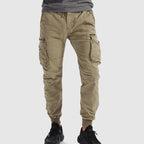 Alexander | Menâ€™s Black Cargo Jogger Pants