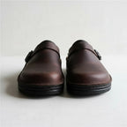 Arthur | Menâ€™s Orthopaedic Leather Slip On Clogs