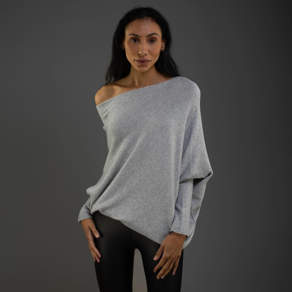 Bella | Womenâ€™s Winter Off-Shoulder Loose Sweater