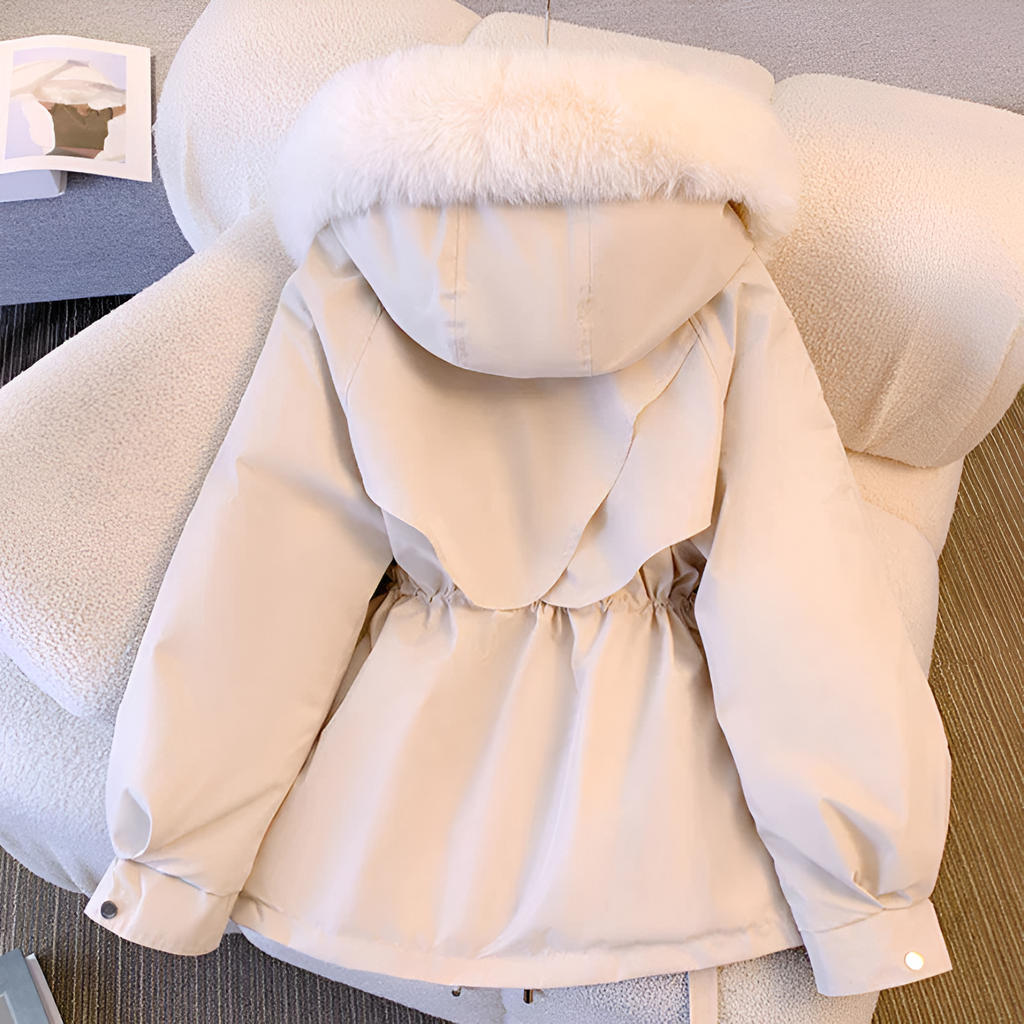 Rachel | Womenâ€™s Casual Drawstring Waist Winter Coat