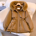 Rachel | Womenâ€™s Casual Drawstring Waist Winter Coat
