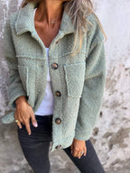 Anna | Women Winter Casual Sherpa Jacket